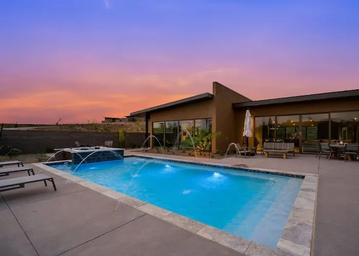 Paradise Canyon-pool&spa-mountain Views-estate 1 Holiday home Fort McDowell